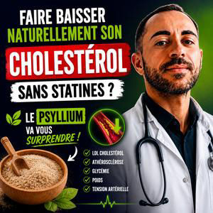 🌱 Faire baisser naturellement son cholestérol… sans statines ? Le psyllium va vous surprendre ❤️🫀