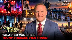 TALARICO VANISHES, TRUMP FREEZES VISA FRAUD | STINCHFIELD TONIGHT | OCTOBER 8, 2026