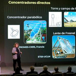 Energía solar concentrada para materiales sostenibles