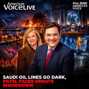 SAUDI OIL LINES GO DARK, PATEL FACES SENATE SHOWDOWN | AMERICA'S VOICE LIVE