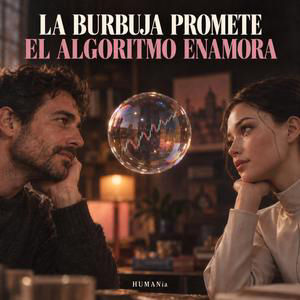 La burbuja promete, el algoritmo enamora