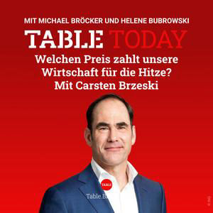 Welchen Preis zahlt unsere Wirtschaft für die Hitze? Mit Carsten Brzeski