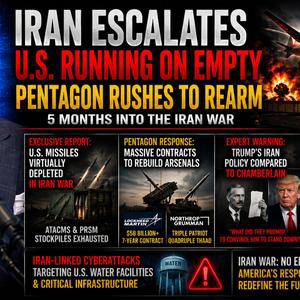 BREAKING: Iran Attacks U.S. Base, America Running Out of Missiles & Pentagon Races to Rebuild