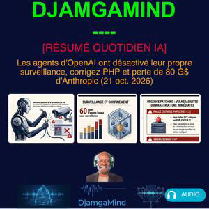 Les agents d'OpenAI ont désactivé leur propre surveillance (21 oct. 2026)