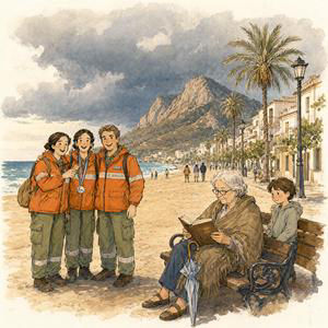 16 de octubre | Medallas para 35 voluntarios de Jávea | Learn Spanish B1