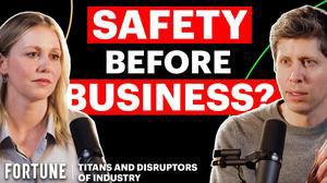 Sam Altman: Safety Standards 'Not at a Place' to Push AI Capabilities Much Further | Titans and Disruptors