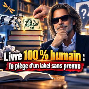 Livre 100 % humain : le piège d'un label sans preuve