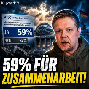 #677: ARD Hammer: 59% können sich Zusammenarbeit mit der AfD vorstellen!