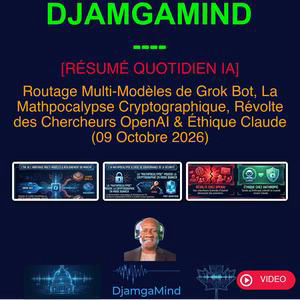 [RÉSUMÉ QUOTIDIEN IA] - VIDEO Grok Bot Route vers Claude Opus 5.5, Crise Cryptographique Post-Quantique, & Anthropic Interdit la Cruauté envers l'IA (09 Octobre 2026)