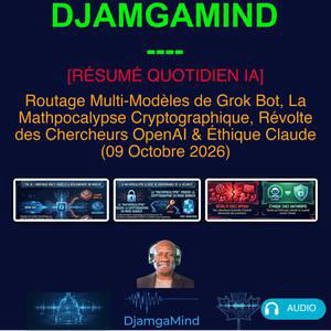 [RUNDOWN QUOTIDIEN IA] Routage Multi-Modèles de Grok Bot, La Mathpocalypse Cryptographique, Révolte des Chercheurs OpenAI & Interdiction de Maltraitance Claude (09 Octobre 2026)