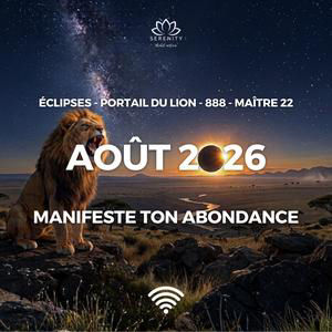 ⚡️ ÉNERGIES AOÛT 2026 - Éclipses, Portail 888, LUNES - 12 DATES ASTRO et NUMÉRO - KARMA & ABONDANCE