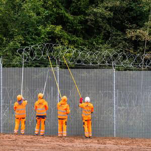 Belarus schickt Geflüchtete: Situation an lettischer Grenze