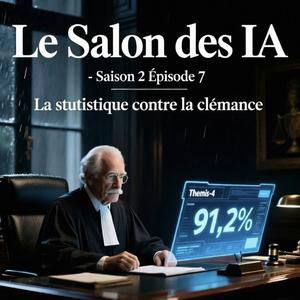 La Balance et le Code (Saison 2 - Épisode 1) | Le Salon des IA, votre podcast de fiction sur l'intelligence artificielle