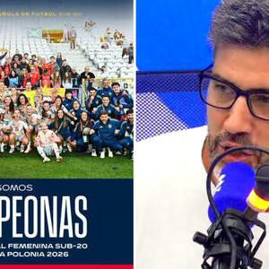 Heri Frade destaca el éxito del fútbol español tras el triunfo en el Mundial sub-20 femenino: "Cuando son recurrentes y en muchas categorías..."