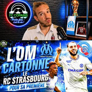 Débat Ligue 1 - Olympique Marseille vs Racing Strasbourg le debrief - L'OM cartonne le RCS pour la première de Genesio